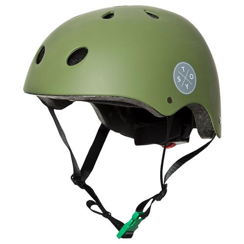 Stoy Hjelm Army Green 3-6 Y      Drenge, Piger