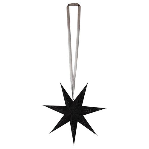 Christmas Kids Velvet Christmas Star 60 cm Black One Size      Drenge, Piger