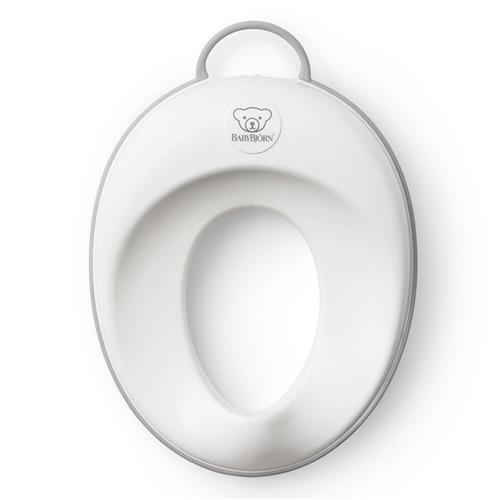 BabyBjörn Toilet Training Seat White/ Grey One Size  Hvid  One Size  Drenge, Piger