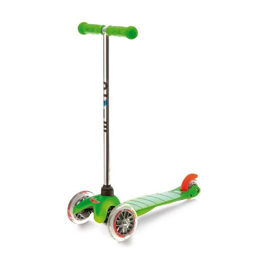 Micro Mini Løbehjul Grøn 3-6 Y      Drenge, Piger