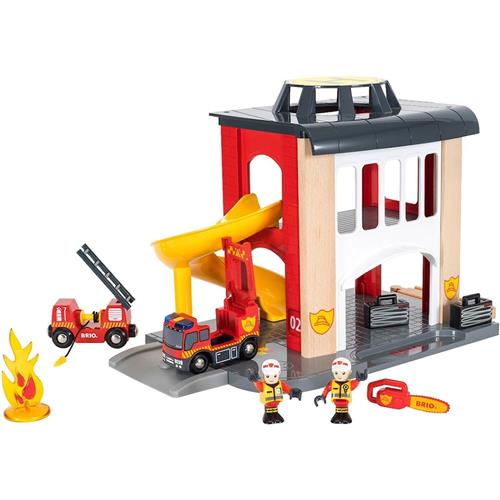 BRIO BRIO® World - 33833 Fire Station 3-6 Y      Drenge, Piger