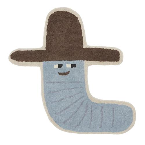 OYOY Calle Cowboy Tæppe Lyseblått One Size      Drenge, Piger
