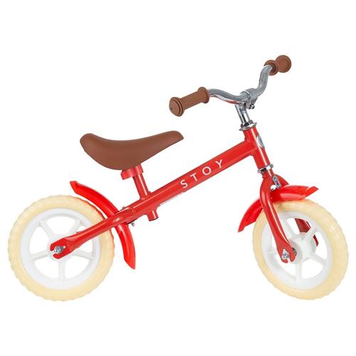 Stoy 10" Vintage Balancecykel Rød 2-4 Y      Drenge, Piger
