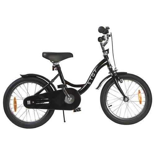 Stoy 16" Classic Cykel Sort 4-6 Y      Drenge, Piger