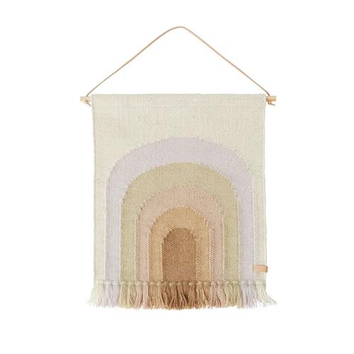 OYOY Follow The Rainbow Mini Vægdekoration Lavendel One Size      Drenge, Piger
