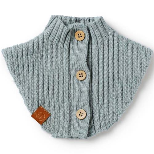Elodie Strikket Krage Pebble Green One Size      Drenge, Piger