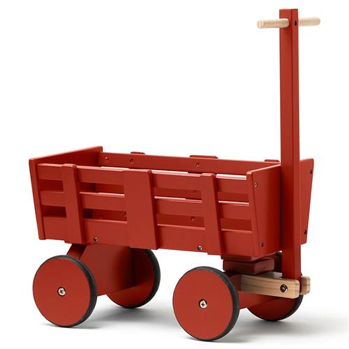 Kid's Concept Carl Larsson Dukke Klapvogn Mørkerød 3-6 Y      Drenge, Piger