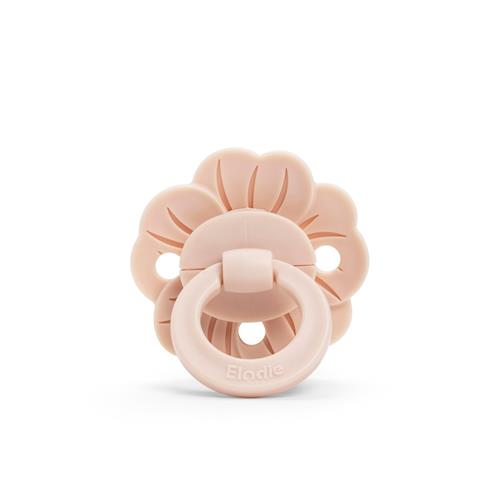 Elodie Binky Bloom Sutter I Silikone 3M+ Powder Pink  Powder Pink-One Size  Lyserød  One Size  Piger