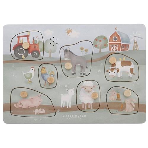 Little Dutch Lydpuslespil Little Farm  1-2 Y      Drenge, Piger