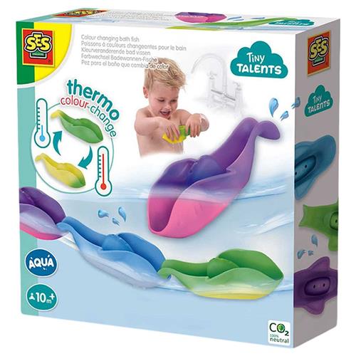 SES Creative Farveskiftende Fisker Yellow-1-3 Y  Gul  1-3 år  Drenge, Piger