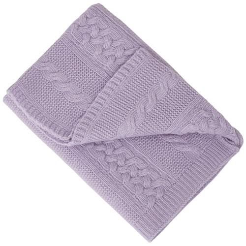 garbo&friends Lilac strikket tæppe One Size      Drenge, Piger