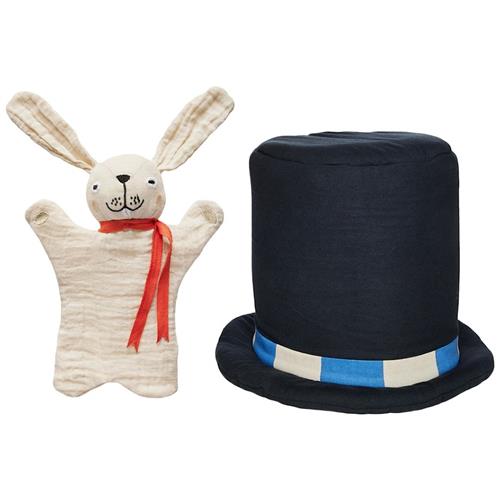 OYOY Magic Hat & Rabbit Black/White Combo 3-8 Y      Drenge, Piger