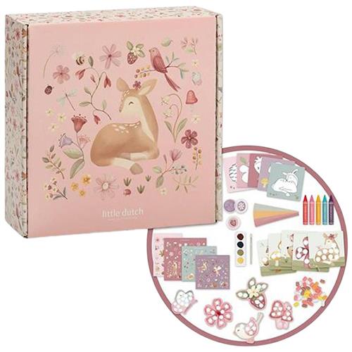 Little Dutch Kreativitetsboks Fehave Pink 3-12 Y      Drenge, Piger