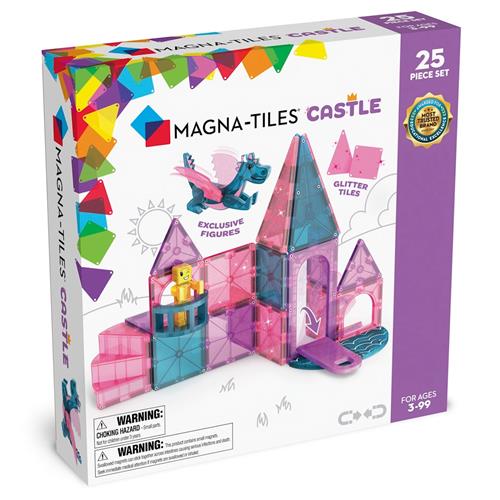 Magna-Tiles MAGNA-TILES Castle 25 Pcs Hvid One Size  Hvid  One Size 3+ Years Drenge, Piger