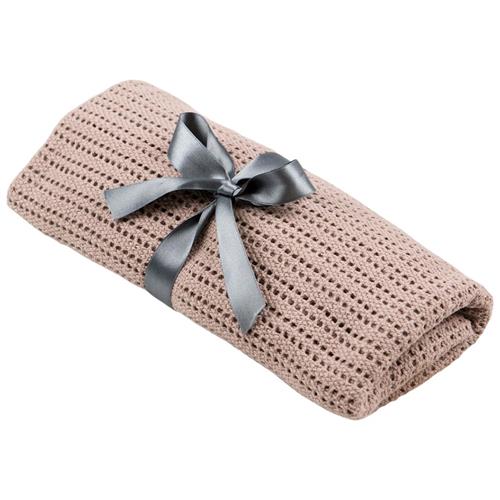 NG Baby Cellular tæppe Big Dust Pink One Size      Drenge, Piger