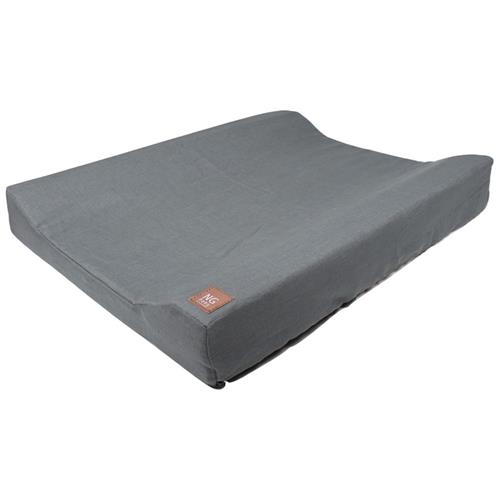 NG Baby Skiftemåtte Linned Petrol Green One Size      Drenge, Piger