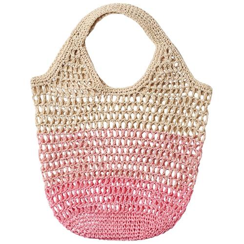 Molo Vega Knitted Bag Pink Lemonade One Size      Piger