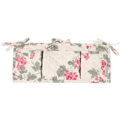 garbo&friends Satin Quiltet Sengelomme Grapes Pink One Size      Drenge, Piger