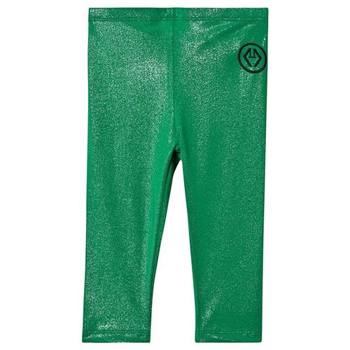 The Animals Observatory Bright Alligator Leggings Green Logo 3 Y    3 år  Drenge, Piger