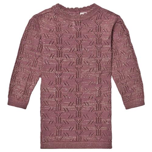 Fixoni Glitter Kjole Rose Taupe 68 cm    68 cm  Piger