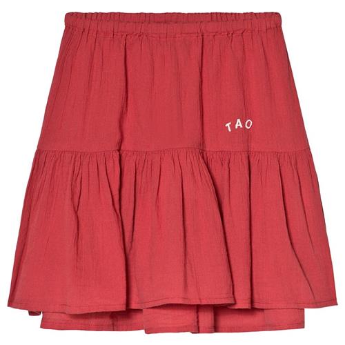 The Animals Observatory Bird Skirt Red White Tao 3 Y    3 år  Piger