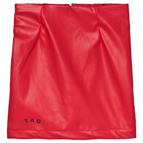 The Animals Observatory Wombat Skirt Red Apple Black Tao 6 Y    6 år  Piger