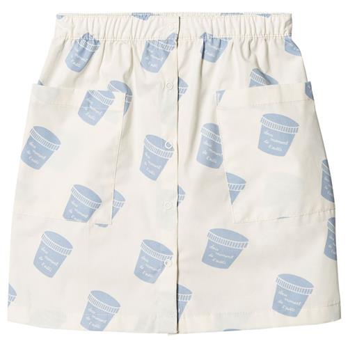 Tinycottons Nederdel Off White/Light Cerulean Blue 2 Y    2 år  Piger
