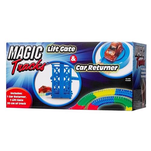 Magic Tracks Lift Gate & Car Returner Play Sæt 6-10 Y    6-10 år  Drenge, Piger