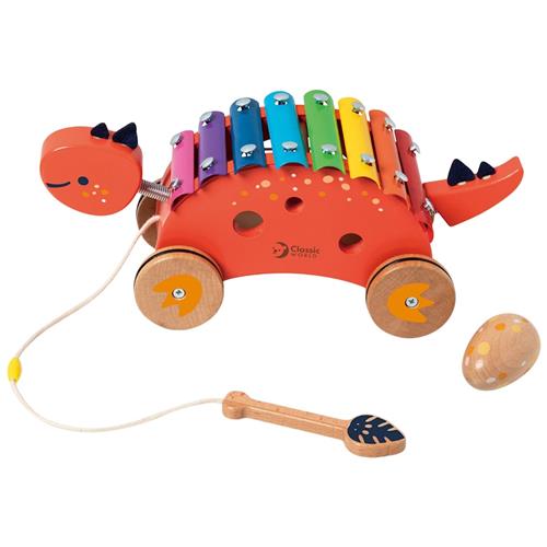 Classic World Dinosaur Xylofon Rød  2-6 Y    2-6 år 18 M+ Drenge, Piger