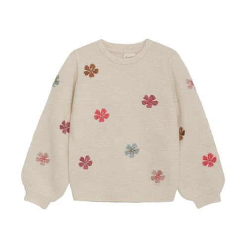 Minymo Strikket Sweater Sandshell  110 cm    110 cm  Piger
