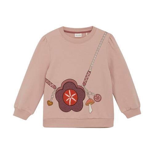 Minymo Sweatshirt Misty Rose  104cm    104 cm  Piger