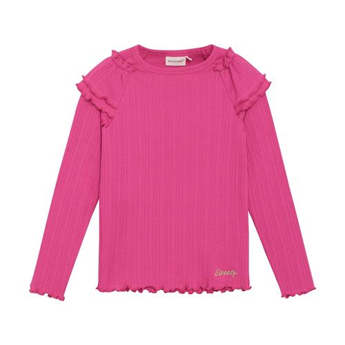 Minymo Langærmet T-shirt Fuchsia Fedora  92 cm    92 cm  Piger