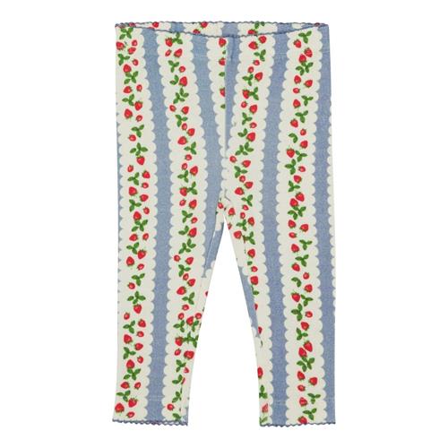 Flöss Fresa Leggings I Jersey Ella Aop  Ella Aop-68 cm  Blå  68 cm  Piger