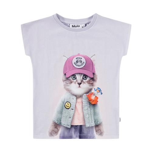 Molo GOTS Ragnhilde T-shirt Kitty Miauu 104cm    104 cm  Drenge, Piger