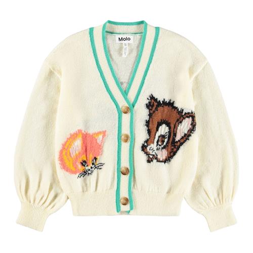 Molo Gaby Cardigan Buttercream 122/128 cm    122/128 cm  Drenge, Piger