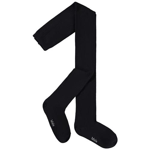 Molo Solid Strømper Black 74/80 cm    74/80 cm  Drenge, Piger