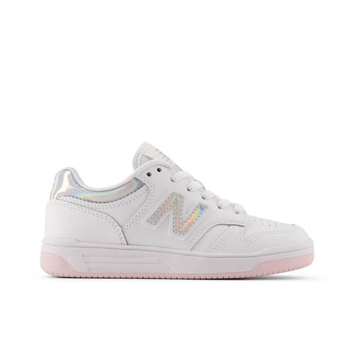 New Balance 480 Kids Lace Sneakers White  White 34.5 EU    34.5 EU  Piger