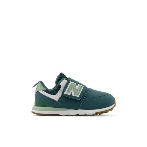 New Balance 574 Kids NEW-B Hook & Loop Sneakers New Spruce  New Spruce 22.5 EU    22.5 EU  Drenge