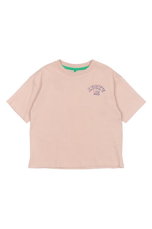 The New Paula T-shirt Adobe Rose  Adobe Rose 7-8 Y  Lyserød  7-8 år  Piger