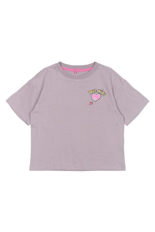 The New Petra T-shirt Gray Ridge  Gray Ridge 5-6 Y  Lilla  5-6 år  Piger