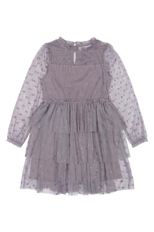 The New Pascha Kjole Med Frynser Gray Ridge  Gray Ridge  3-4 Y  Lilla  3-4 år  Piger