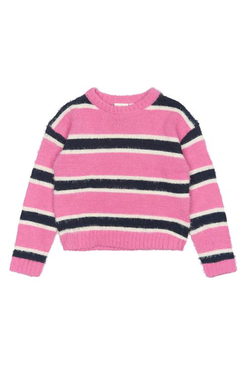The New Palmina Sweater Ibis Rose Striped  Ibis Rose Striped 3-4 Y  Lyserød  3-4 år  Piger
