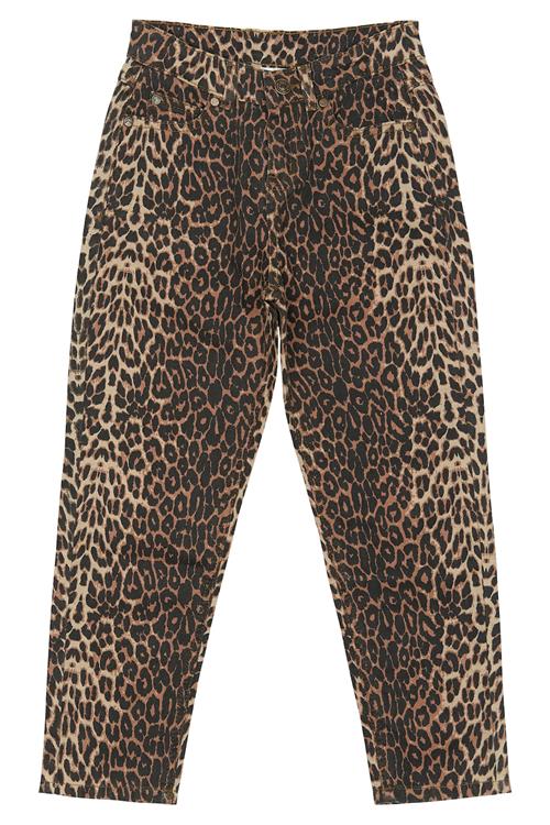 The New Panya Mom Fit Jeans Feather Gray  Feather Gray  3-4 Y  Brun  3-4 år  Piger
