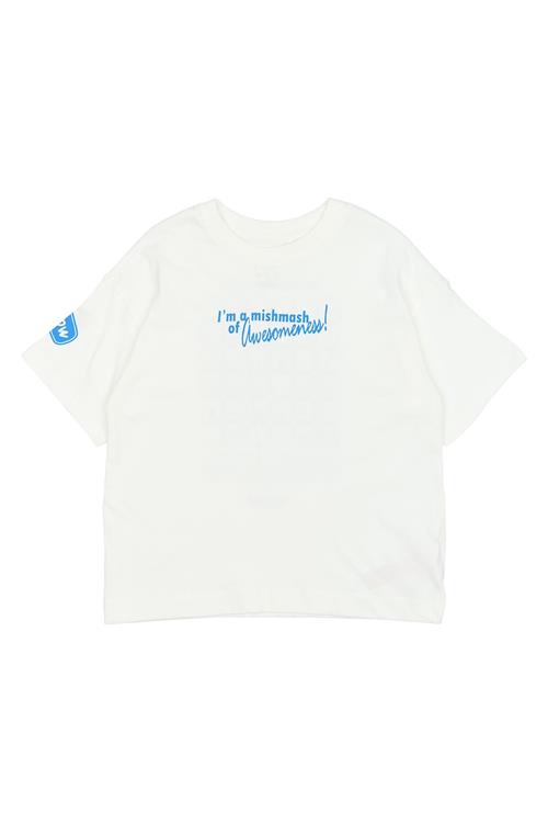 The New Perry T-shirt Cloud Dancer  Cloud dancer 3-4 Y  Hvid  3-4 år  Drenge
