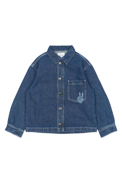 The New Parks Overshirt Blue Denim  Blue Denim 3-4 Y  Blå  3-4 år  Drenge
