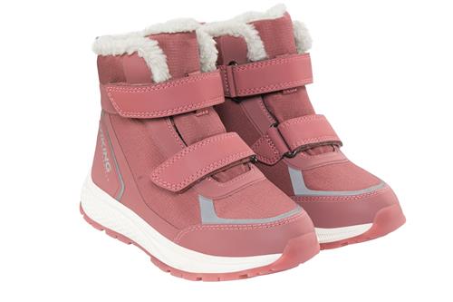 Viking Equip Glow Warm WP 2V Slidstærke Vandtætte Sko Pink  22 EU    22 EU  Piger