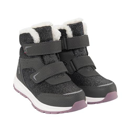 Viking Equip Glitter Warm WP 2V Charcoal/Dusty Pink Charcoal Dusty Pink 25 EU  Sort  25 EU  Drenge, Piger