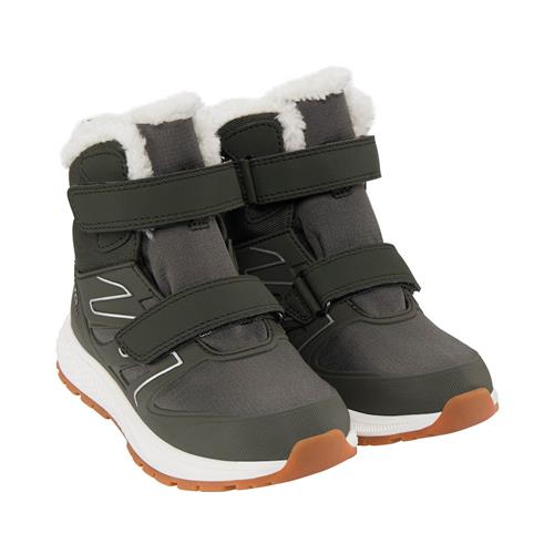 Viking Equip Defence Warm WP 2V Slidstærke Vandtætte Sko Huntinggreen/olive  33 EU    33 EU  Drenge