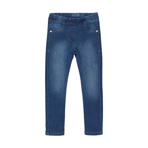 Minymo Power Stretch Jegging Denim blå 140 cm  Marineblå  140 cm  Piger