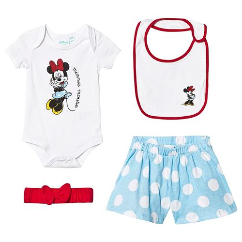 Disney Minnie Mouse Minnie Set Gift Set Layette Baby White 3 Months    3 måneder  Piger
